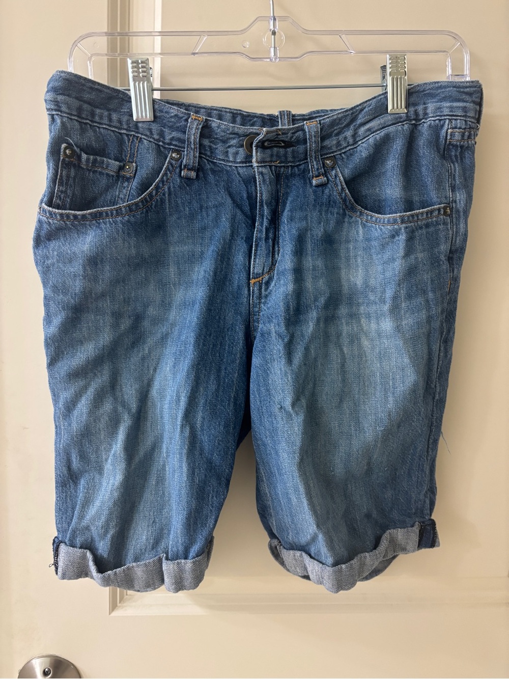 Rag & Bone/JEAN Medium Wash Denim Bermuda Shorts Size 26